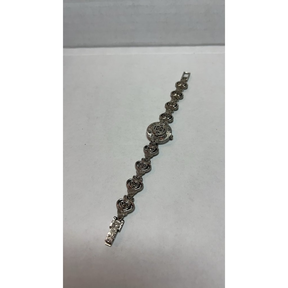 Vintage Silver Filigree Ladies Wristwatch